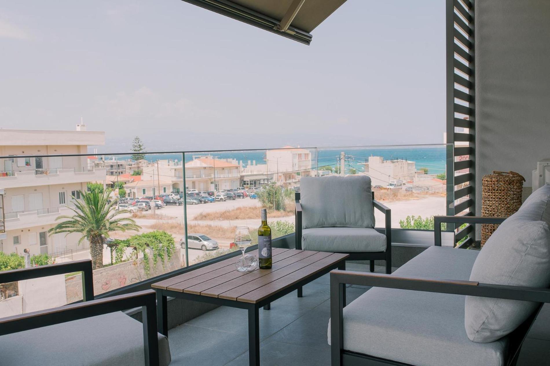 Hama Luxury Seaside Apartments Corinth Eksteriør billede